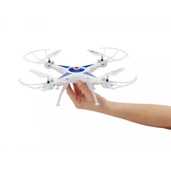 Revell GO STUNT 4 wirniki Quadcopter 380 mAh Niebieski, Biały
