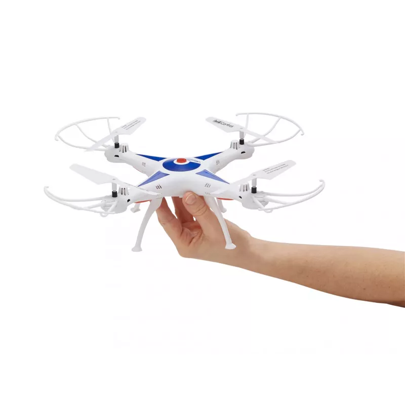 Revell GO STUNT 4 wirniki Quadcopter 380 mAh Niebieski, Biały