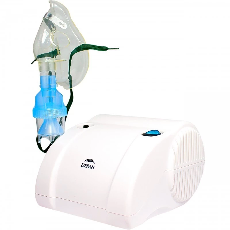 Inhalator HELBO cichy tłokowy z dwiema maskami