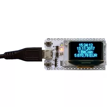 Moduł WLAN IoT Display ALLNET ALL-ESP32-IoT-Display — 4 linie | ESP32
