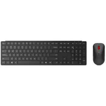Bezprzewodowy zestaw klawiatura i mysz Lenovo 6000 — łączność wielotrybowa, układ nordycki