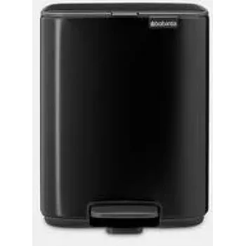 Brabantia kosz pedałowy Bo 7 L matowy czarny (237867)
