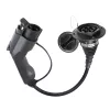 Adapter do ładowarki samochodowej Extralink BS-EVSC004 do BS-EVP001-L32A 240V Czarny
