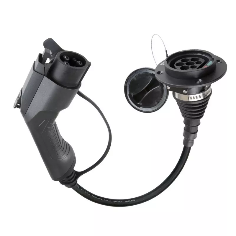 Adapter do ładowarki samochodowej Extralink BS-EVSC004 do BS-EVP001-L32A 240V Czarny