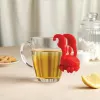 Silicone Tea Infuser Ototo Design OT973 czerwony 66mm 81mm