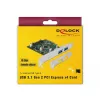 Karta Delock PCI Express x4 do 2 x zewnętrznych USB 3.1 Gen 2 Type-A (90298)
