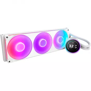 Kraken Elite 420 RGB 420 mm, chłodzenie cieczą, białe