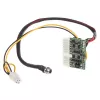 Streacom Nano160 zasilacz 160 W 24-pin ATX ATX Wielokolorowy