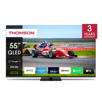 Telewizor Thomson Q70 Series 55QG7C14 139,7 cm (55 inch) 4K Ultra HD Smart TV Wi-Fi Czarny 350 cd/m²