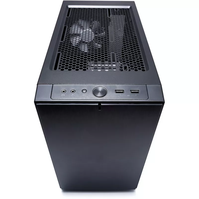 Fractal Design Define Nano S - Window - obudowa - ITX - bez zasilacza (ATX) - czarna - USB/Audio (FD-CA-DEF-NANO-S-BKW)