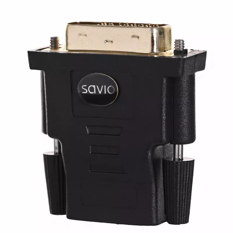 Savio - CL-21 - HDMI - DVI - Złącze żeńskie / Złącze żeńskie - Czarny (cl-21)