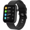DENVER SW-182 - Smartwatch z opaską - Wyświetlacz 4,3 cm (1,7 cala) - Bluetooth - Czarny (116111000580)