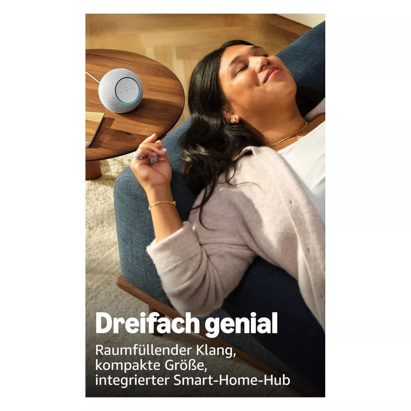 Amazon Echo Dot Max 2025 - Grafit - Bluetooth (B0DKLFHZDH)