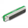 DeLOCK filtr tłumiący zakłócenia RF/EMI D-Sub 37 pin męski na żeński filtr dolnoprzepustowy pojemnościowy