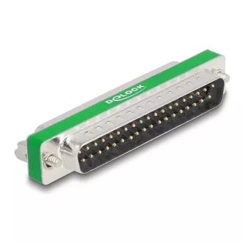 DeLOCK filtr tłumiący zakłócenia RF/EMI D-Sub 37 pin męski na żeński filtr dolnoprzepustowy pojemnościowy