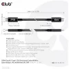CLUB3D USB4 Gen3x2 Type-C dwukierunkowy kabel 8K60Hz, Dane 40Gbps, PD 240W(48V/5A) EPR M/M 2m / 6.56ft