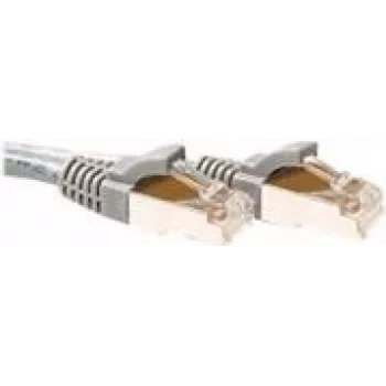 ACT - Kabel krosowy - RJ-45 (M) do RJ-45 (M) - 1 m - kabel SSTP - CAT 6a - szary, RAL 7045