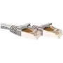 ACT - Kabel krosowy - RJ-45 (M) do RJ-45 (M) - 1 m - kabel SSTP - CAT 6a - szary, RAL 7045