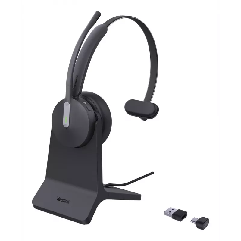 Yealink BH70 Mono z podstawką Teams USB-C/A Zestaw słuchawkowy