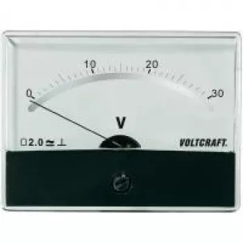 Voltcraft AM-86X65/30V/DC instalacyjny przyrząd pomiarowy AM-86X65/30V/DC 30 V miernik magnetoelektryczny (AM-86X65/30V/DC)