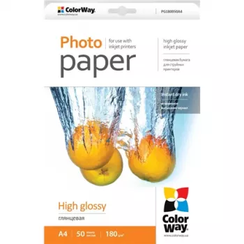 Papier fotograficzny A4 Colorway PG180050A4 Gloss