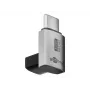 Goobay USB-C Adapter pionowy obrócony o 90° USB4 - Wtyk> (74444)