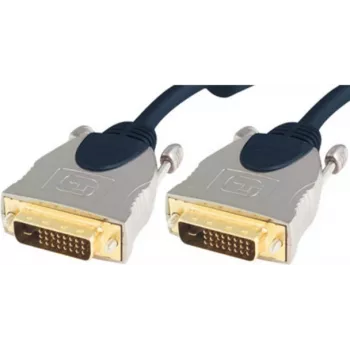 shiverpeaks sp-PROFESSIONAL DVI-Cable 2 m DVI-D niebieski - Chrom (SP77442)