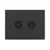 Wall-mount 19 inch rack cabinet LANBERG 4U 600x450 mm Czarny with metal door