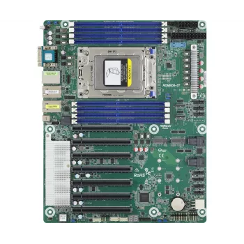 Płyta główna ASRock ROMED8-2T ATX dla AMD EPYC LGA 4094, 8× DDR4 DIMM, Octa‑channel, 2× M.2, 8× SATA III, 10GbE, 3× RJ‑45