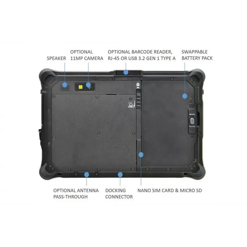 Tablet R8AA1 CI5-1230U 8 cali / 8 GB / 128 GB R8H1P1DEBBLX Durabook