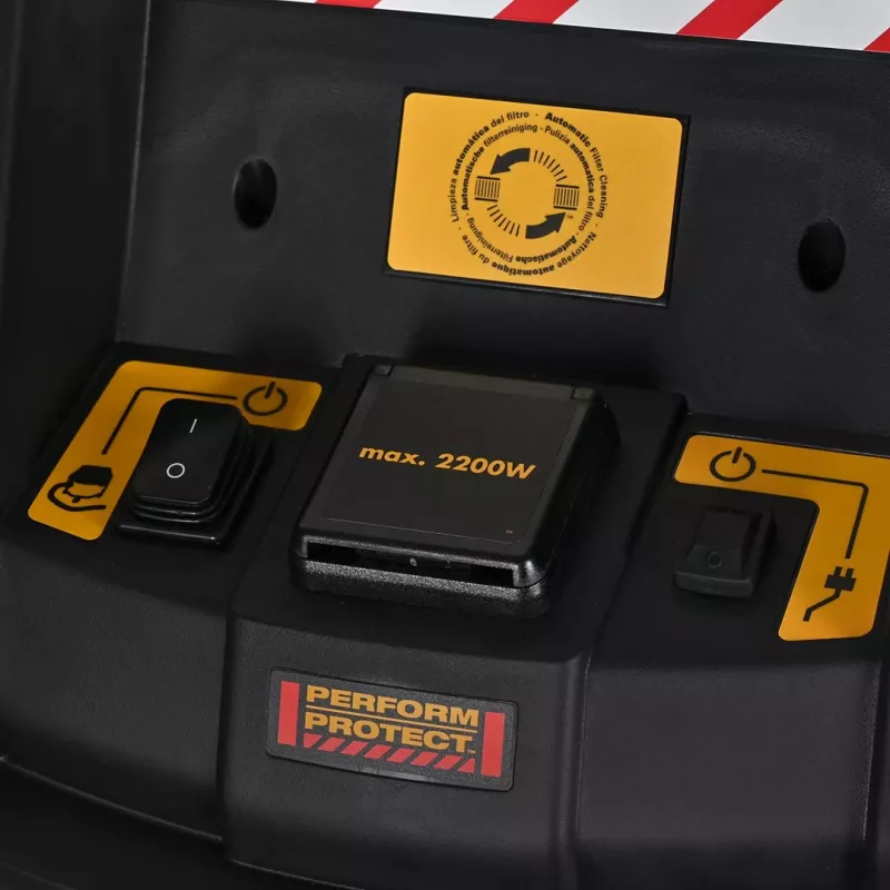 Odkurzacz do pyłu DeWALT DWV901L Czarny, Żółty 30 L 1400 W