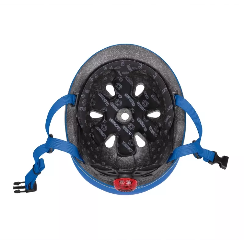 Kask Globber Go Up Lights, XXS/XS (45-51 cm) | 506-100 | Niebieski