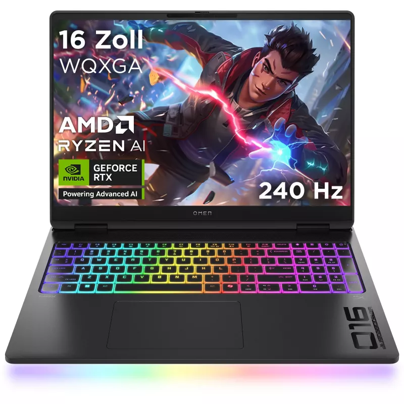 MAX 16-ak0174ng, Gaming-Notebook czarny, AMD Ryzen AI 7 350, NVIDIA GeForce RTX 5070 Ti, 32 GB DDR5, 1 TB (1 TB null), bez systemu operacyjnego