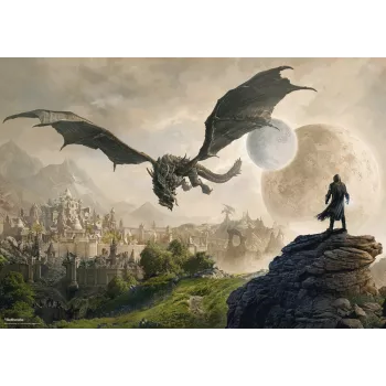 Puzzle Good Loot The Elder Scrolls Online: Elsweyr — 1000 elementów, szerokość 683 mm