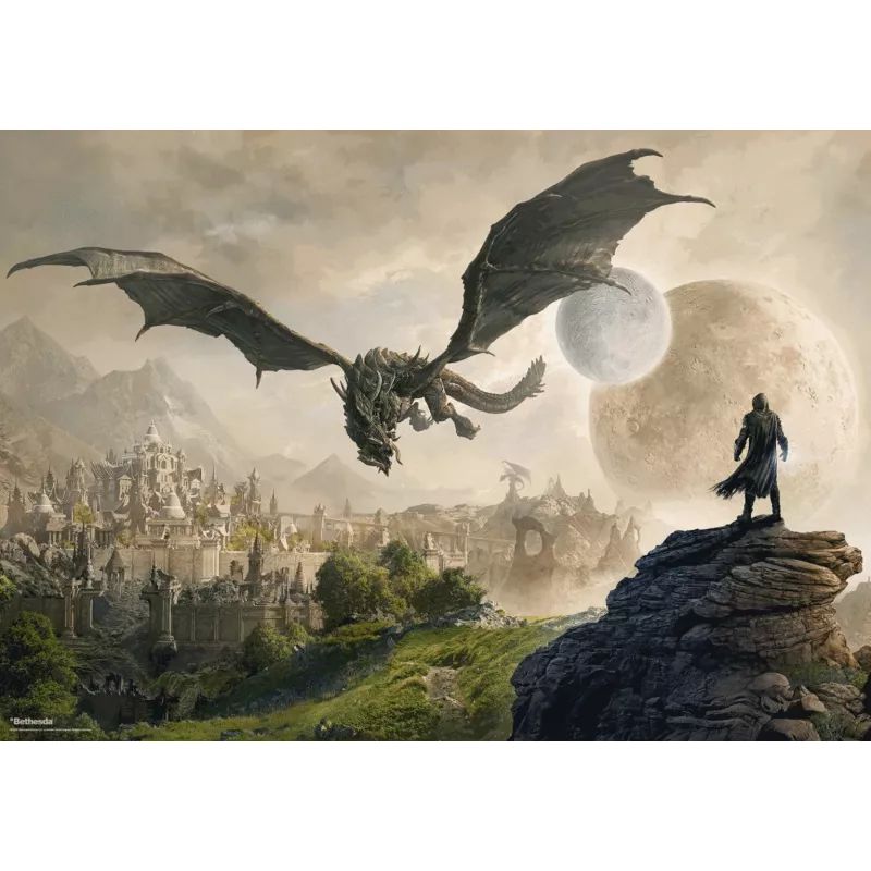 Puzzle Good Loot The Elder Scrolls Online: Elsweyr — 1000 elementów, szerokość 683 mm