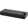 Koncentrator USB Exsys EX-11230HMS 10-portowy USB 3.2 Gen 1 z ochroną ESD 15 kV
