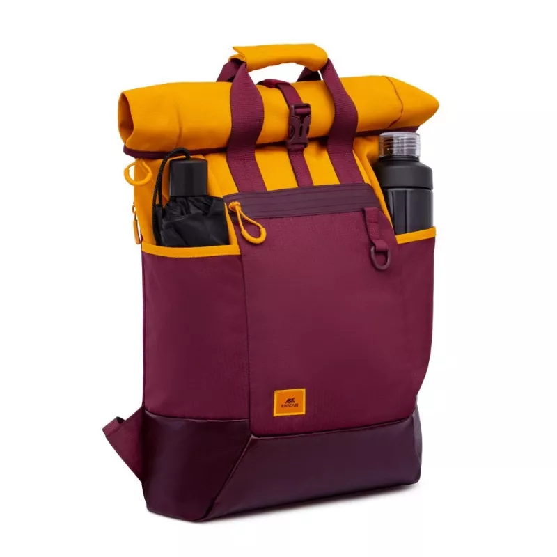 Rivacase Dijon 39.6 cm (15.6) Plecak pomarańczowy, czerwony
