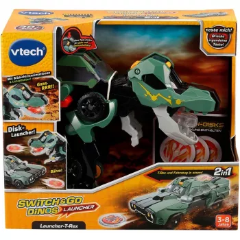 Switch & Go Dinos - Launcher-T-Rex, Figurka do zabawy