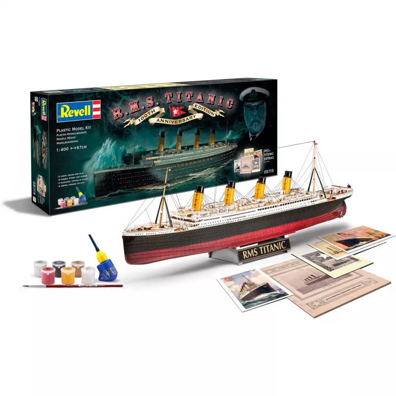 Rv05715 - Revell -1:400 - Zestaw Prezentowy - 100 Lat Titanica (edycja specjalna)