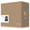 Obudowa komputera stacjonarnego DeepCool CL6600 Czarna — obsługuje zasilacze ATX/PS2/SFX/SFX-L, przednie wentylatory 140 mm, górne/tylne 120/140 mm, napędy 2,5/3,5 cala