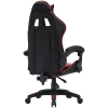 Fotel gamingowy CANYON Core SGCH2 — ergonomiczna konstrukcja, regulowana wysokość, czarno-czerwony