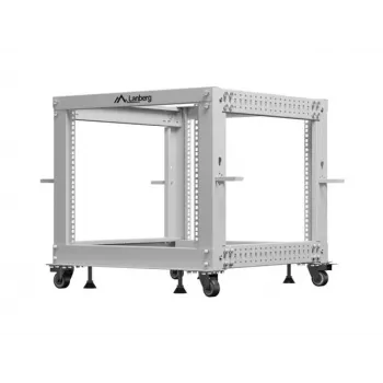 Szafa rack 19 9U 600x600-1100 regul. szara