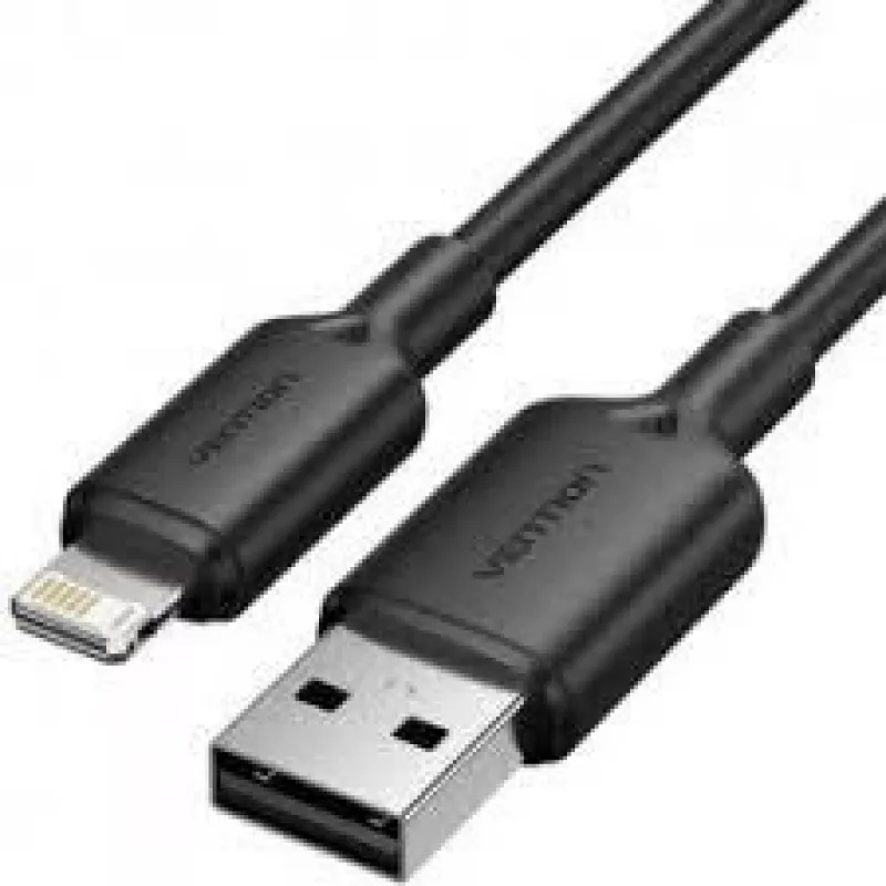 Kabel Lightning Vention LAMBH, 2 m, USB-A na Lightning, czarny