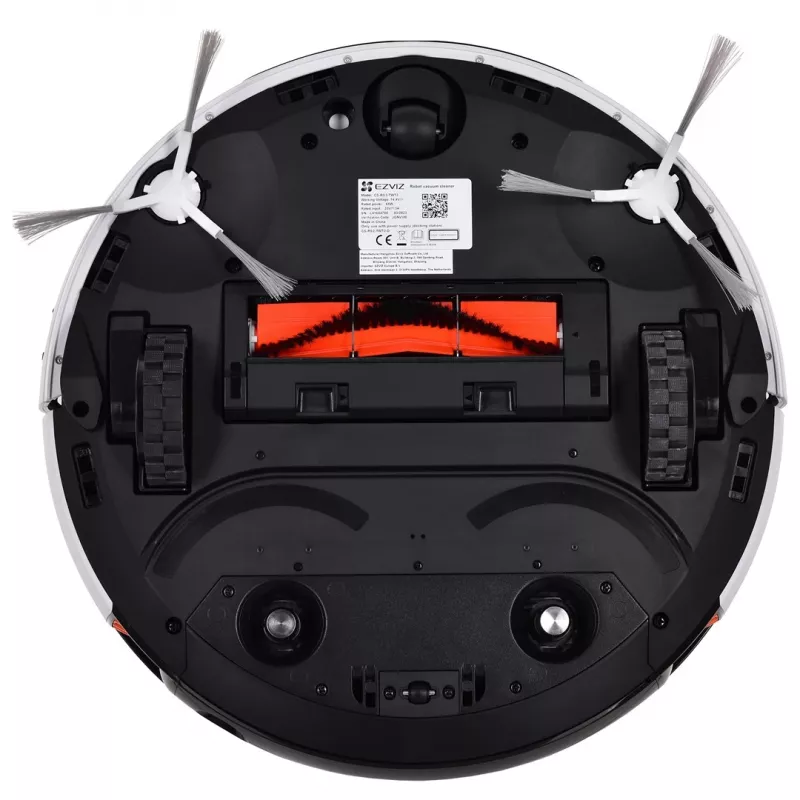 Robot sprzątający EZVIZ RS2 z mapowaniem, ssaniem 4000 Pa, baterią 5200 mAh, czasem pracy 220 min, mopem do mycia, stacją bazową z zbiornikami na wodę 5/5,5 L