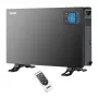 Konwektorowy grzejnik elektryczny NOVEEN CH7100 — 2000 W, 3 poziomy mocy, LCD, timer, pilot, czarny