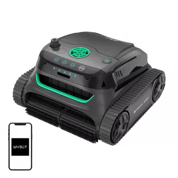 Robot czyszczący do basenu Wybot S2 z bezprzewodowym sterowaniem, zaawansowaną nawigacją i mocnym ssaniem