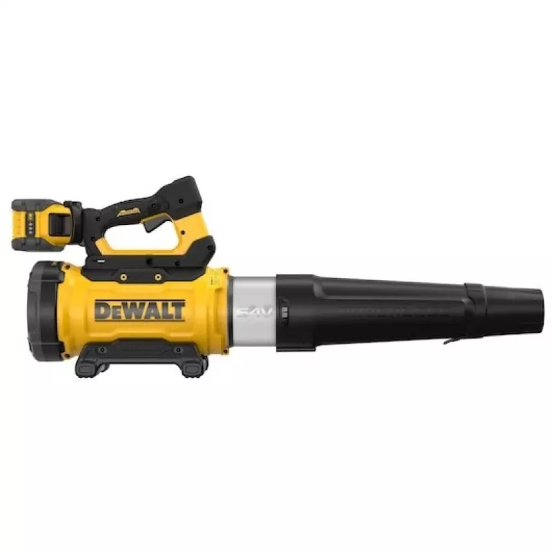 Ręczna dmuchawa do liści DeWalt DCMBL777X1-QW — silnik bezszczotkowy, 21,5 m³/min, 258 km/h, bateria 9 Ah, 3 ustawienia prędkości, 3,2 kg