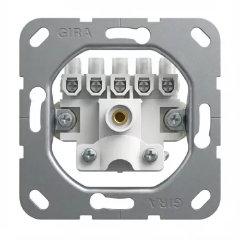 Akcesorium włącznika elektrycznego Gira 040000, wykończenie aluminiowe