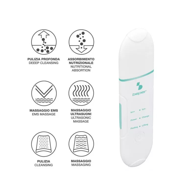 Beper P302VIS003 Ultradźwiękowy Peeling do Twarzy