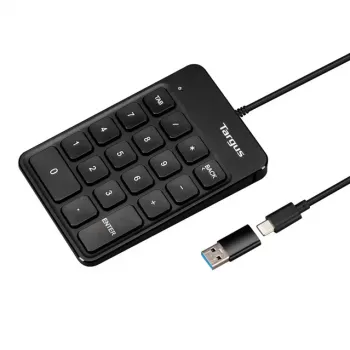 Targus AKP13GL klawiatura numeryczna Uniwersalna USB Czarny